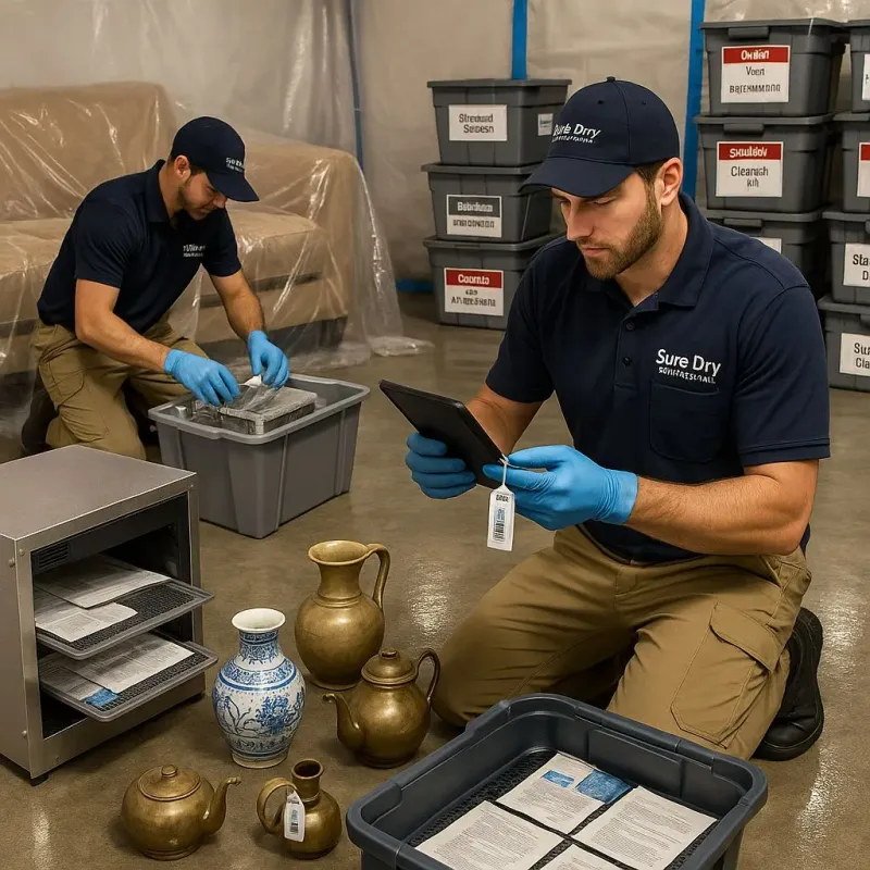 Content Protection and Restoration process in James City, NC