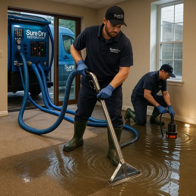 Water Extraction and Removal process in James City, NC